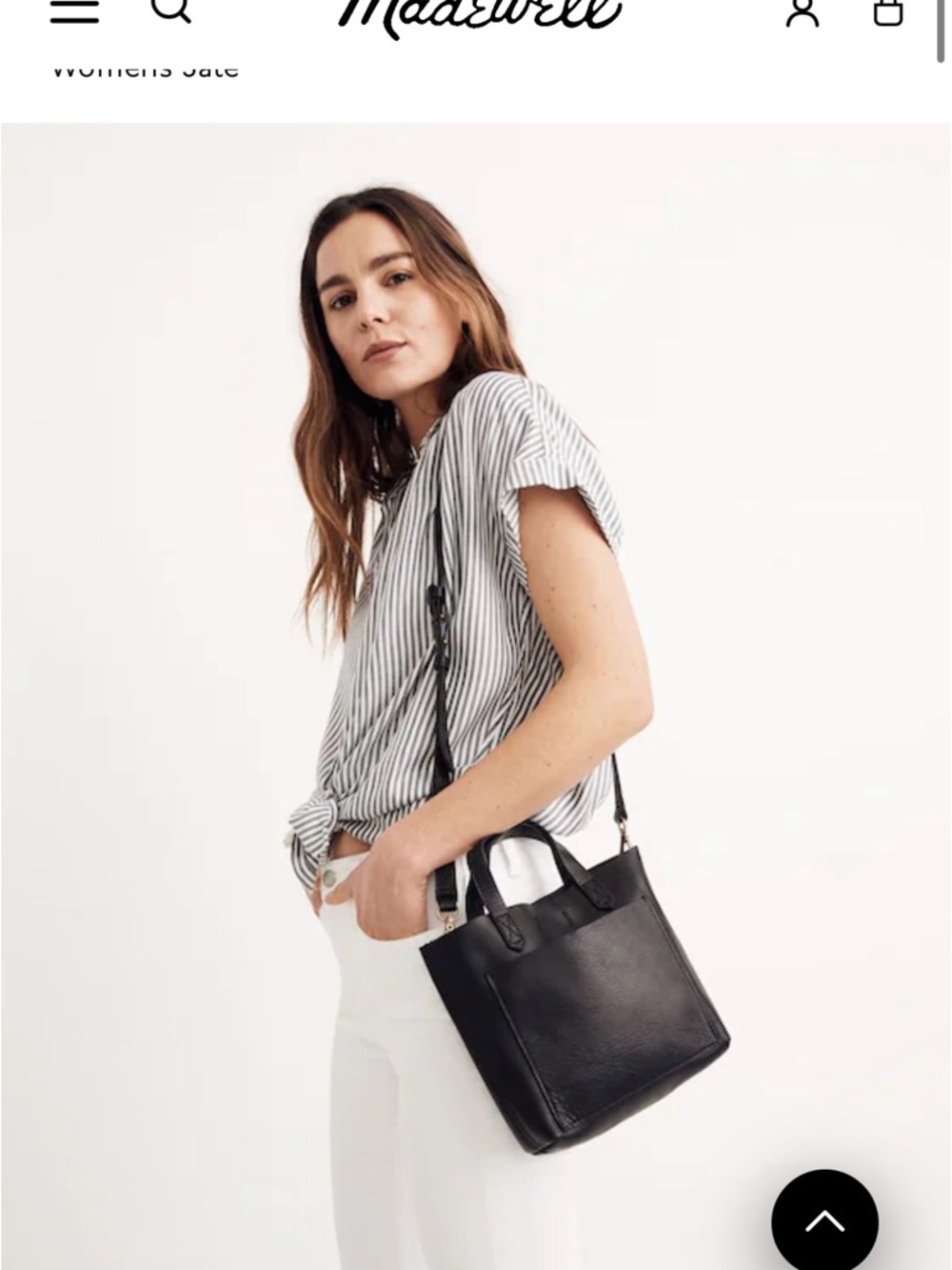 Madewell zip top Transport Small crossbody bag - Picture 7 of 8